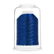 Hemingworth Machine Embroidery Polyester Thread Sapphire Metallic 700m