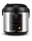COMFEE' Rice Cooker, 14-in-1 Stainless Steel Multi Cooker, Slow Cooker, Steam...