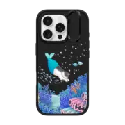 iPhone 16 Pro Impact Ring Stand Case MagSafe Compatible mermaid in the sea