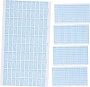 GRADENEVE 500pcs Tamper Sticker Fragile Security Labels with Date Marking for High Value Items Instant Breakage for Tampering Evidence for Industrial Applications