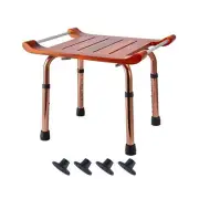 Teak Shower Bench Stool Chair Seat for Inside Shower Bath Sauna, for Elderly ...