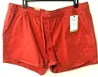 Levi Straus Signature Gold Women's Breezy Shorts 24 W37 Simply Stretch Red Ochre