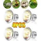 4PCS 50W Reptile Heating Light Turtle Lizard UVB+ UVA Pet Heat Lamp
