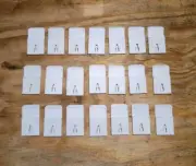 90 91 92 Cadillac Brougham Molding Cladding Clip Set 28pc Moulding Kit