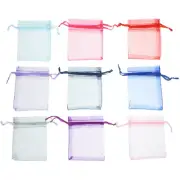 100 Pcs Organza Gift Bag Bulk Gifts Mesh Bags Drawstring