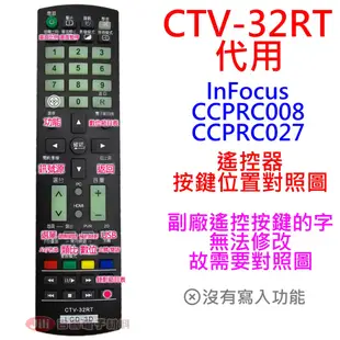 [免設定專用型] 7-11 Open小將 鴻海 液晶電視遙控器 適用CCPRC008 CCPRC006 CCPRC027