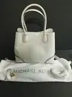 Michael Kors white leather handbag brand new with tags