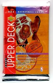 1993-94 Upper Deck Series Two Hobby Basketball Six (6) Factory Sealed Packs