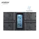 Andoer 1拖4 NP-FZ100 鋰電池充電器LCD顯示屏適用於 A7III A9 A7RIII A