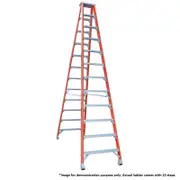 Indalex Double Sided Fibreglass 10 Step Ladder 3m