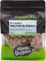 Honest to Goodness Organic Raw Walnut Kernels 750 g