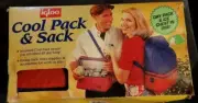 Igloo Cool Pack & Sack Vintage 1997 Unused In Box, Box Is Damaged