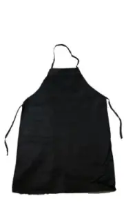 Bulk Lot 20 x Kitchen Salon Apron Aprons Man Made Leather Black 61x91cm