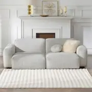Fluffy Area Rugs for Living Room, 5x7 Machine Washable Shaggy Carpet, Soft