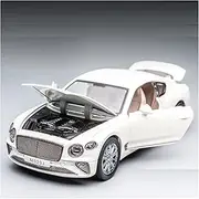 Scale Finished Model Car Boutique 1/32 for Bentley GT ​Alloy Diecasts Sports Car Model Collection Vehicles Gift Miniature Replica Car(White)