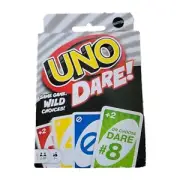 UNO Dare Card Game for Family Night Featuring Challenging and Silly Dares NIB