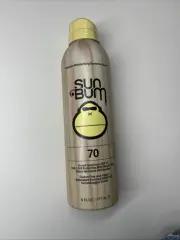Sun Bum SPF 70 Sunscreen Spray 6 oz Exp 2026