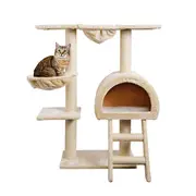 i.Pet Cat Tree 100cm Tower Scratching Post Scratch