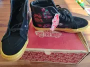 New Vans Festival Satin SK8-HI Reissue Shoes Unisex Black/Go Men 7.5 Women 9