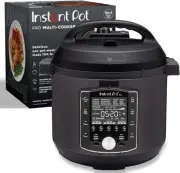 Instant Pot Pro 10-in-1 Pressure Cooker 6Qt – Slow, Rice, Sous Vide, Black