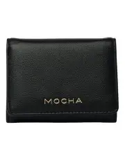 [Mocha] Isabella Mini Wallet in Black