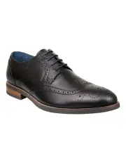 [Florsheim] Arcus Wingtip Dress Shoes in Black