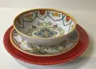 MEMBER'S MARK MELAMINE 18 PIECE DINNERWARE SET, TUSCAN ELEGANCE *NIOB*