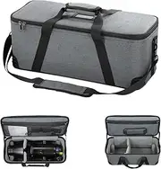 Neewer Carrying Bag with Shoulder Strap, Handle, Movable Foam Padded for Studio Light CB300B CB200B FS150B CB100C CB60B RGB CB60 MS60B MS60C MS150B Vision 4 ML300 52cm Tripod Stand, Travel Case, PB6