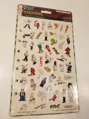 Dilbert Day Runner Planner 150 Stickers Sealed Vintage 1997 NIP