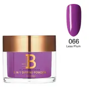 Billionaire SNS Gelish Dip Dipping Acrylic Nail Powder 066 Less Plum 56g