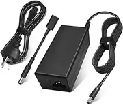 65W Laptop Charger for Dell Inspiron 13 14 15 17 3000 5000 7000 Series Latitude 3510 3410 3520 3420 Vostro 5301 5390 Round Connector 19.5V 3.34A 2 Tips Adapter Power Supply