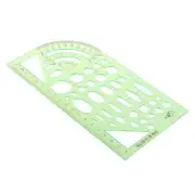 Shape Drawing Circle Template Ruler Measuring Tool Building Template