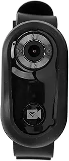 Dog and Cat Collar Camera, 120° Wide Angle 1080P HD Portable Versatile Compact Pet Sports Camera Light with Back Clamp/Holder for Outdoor (Black)