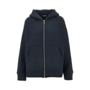 [MAX MARA S] MAX MARA S Full-zip hoodie Woman M M Black