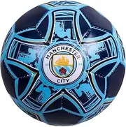 Manchester City FC Mini Football (UK Size: 4in) (Sky Blue/White)