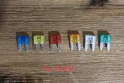 12 Pcs mixed 2 X Each Color amp mini Fuse Auto Car Fuse Truck Fuse Blade Fuses