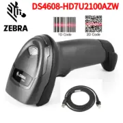 Zebra DS4608-HD7U2100AZW High Density 6FT 2D USB Handheld Barcode Scanner Cable
