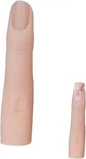 Practice Fingers for Acrylic Nails – Reusable Flexible Joint Manicure Trainer, Fake Nail Tool | s Training Finger Model for Salon Learning, Hand Practice Setup for Beginners and Beauty Student
