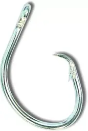 Mustad Classic Circle Hook, Curved In Point, 2X Strong, : 39960ST-DT-16/0-100