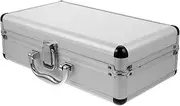 OATIPHO Aluminum Storage Box Lockable Tools Case Portable Medicine Box Multi-purpose Toolbox