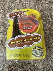 Prank Star Poo Dough Play Dough Make Your Own Poo Mold 3 Cans Brown Dough