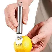 Citrus Peeler Tool - Stainless Steel Orange Citrus Peelers Grapefruit Peeler Tool - Portable Slicer Cutter, Efficient Orange Peeler Cutter, Lemon Peeler Tool for Orange Citrus Home