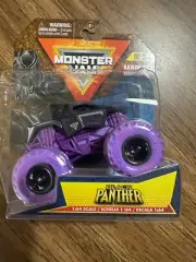 2024 MARVEL SERIES 1 BLACK PANTHER SPIN MASTER Monster Jam TRUCK with FlAG