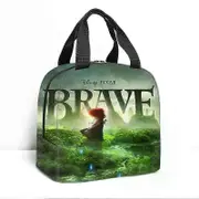 c1096 Brave Children Lunch Bags Kids School Insulated Lunch Bag Portable Cooler Tote Food tbd1096