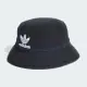 【adidas 愛迪達】帽子 漁夫帽 運動帽 遮陽帽 三葉草 BUCKET HAT AC 黑 IC0009(3153)