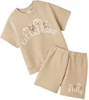 gelato pique(ジェラート ピケ) PKCT251472 Kids Toy Poodle Fleece Pullover & Shorts Set