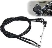 Vuzmode for SR400 SR 400 2001-2018 3HT-26311-00-00 3HT-26312-00-00 Motorcycle Accelerator Gas Cable Throttle Cable Push Pull Wire Lines Motorbike Clutch Wire Replacement
