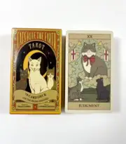 Cats Rule Earth Tarot Cards a 78 Oracle English Visions Divination Edition Deck