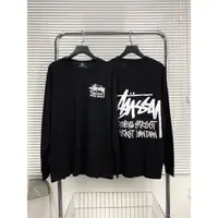 在飛比找蝦皮購物優惠-男女寬款 Stussy 毛衣襯衫