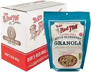 Bob's Red Mill Gluten Free Apple Blueberry Granola, 12 oz (Pack of 4) (Package May Vary)
